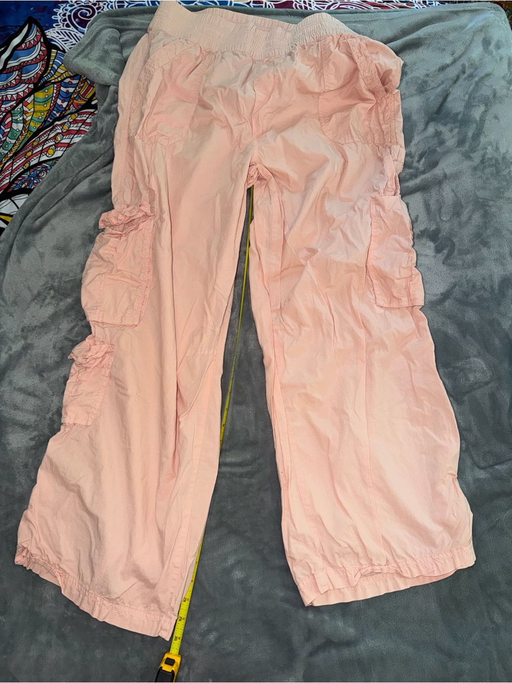 Aerie Pink Parachute Pants